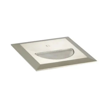 Collingwood WL342NW Decorative Square Wall light Stainless Steel 2.6W 4000K IP65 Mains Voltage - 2