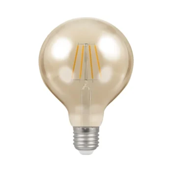 Crompton 4290 Crompton LED Globe Filament Antique Dimmable 5W 2200K 1