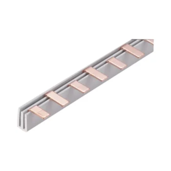 Live Electrical Double Pole 100A Copper Busbar 1m 16mm² 54 Pin