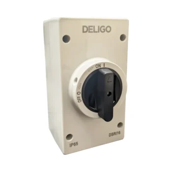 Deligo Photovoltaic (Solar) DC Rotary Isolator Switch - 16A
