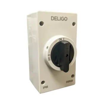 Deligo Photovoltaic (Solar) DC Rotary Isolator Switch - 25A