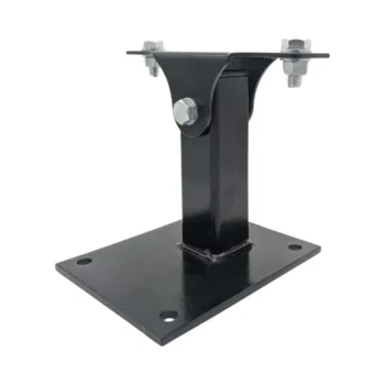 Rugged Steel Support with CE-BRACKET2 Heavy-Duty Floodlight Bracket