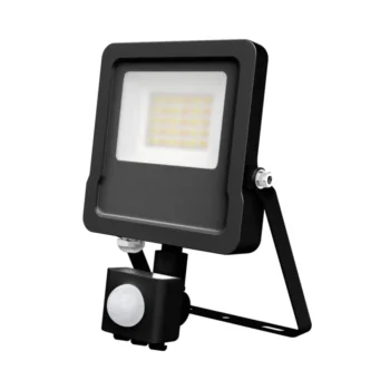 Dunham II DU2B-20TP CCT 20W PIR Floodlight 4 Core Flex - Black