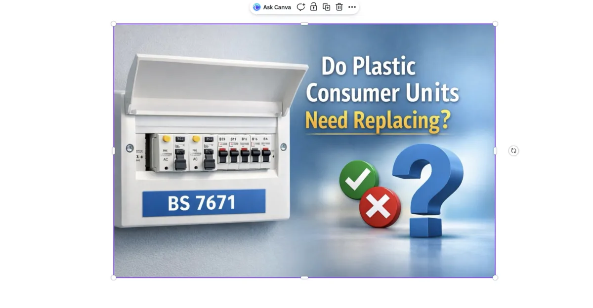 Do Plastic Consumer Units Need Replacing?