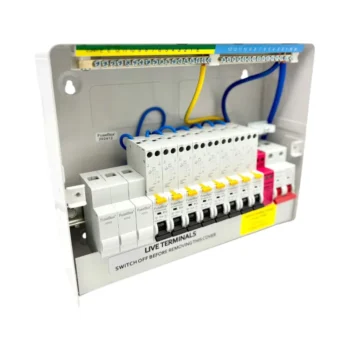 FuseBox F3011MZ 11 Way SPD Consumer Unit Kit – with 8 RCBOs 2