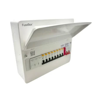 FuseBox F3011MZ 11 Way SPD Consumer Unit Kit – with 8 RCBOs