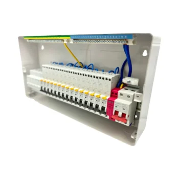 Populated FuseBox 21 Way Consumer Unit Kit for Fast Installation