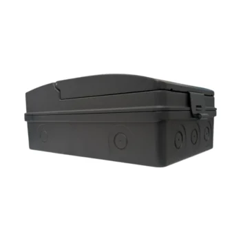 FuseBox A65E06MGY IP65 6 Way Metal Enclosure – Grey