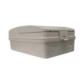 FuseBox A65E06MWH IP65 6 Way Metal Enclosure – White