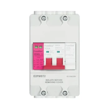 FuseBox E2PMST2 100A Meter Isolator Switch with SPD