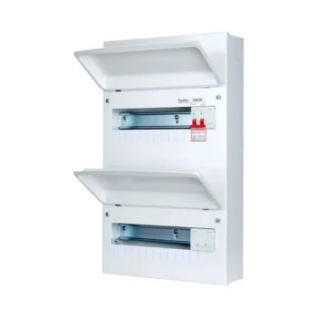 FuseBox F3024M 24 Way Double Bank RCBO Consumer Unit