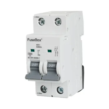FuseBox MT10C162 FuseBox MT10C162 16A Double Pole 10kA C Curve MCB