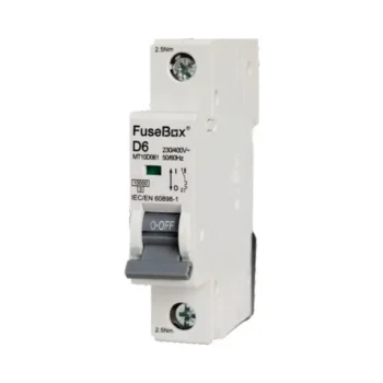 FuseBox MT10D101 FuseBox MT10D101 10A Single Pole 10kA D Curve MCB