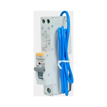 FuseBox RTA102530B FuseBox RTA102530B 25A 30mA 10kA B Curve Type A RCBO