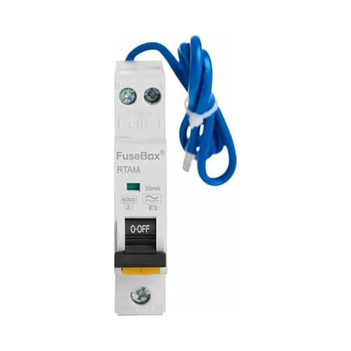 FuseBox RTAMB25 25A Mini Type A RCBO 2 FuseBox RTAMB25 25A Mini Type A RCBO 2