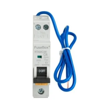 FuseBox RTAMC06 6A Mini Type A RCBO