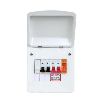Fusebox EV40AXBD EV Consumer Unit 100A Main Switch 30mA 40A Bi-Directional RCBO and SPD