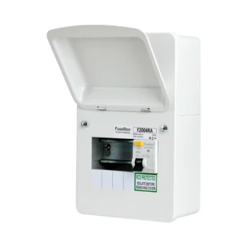 Fusebox F2004RA 4 Way Type A 63A RCD Consumer Unit