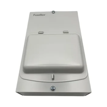 Fusebox F3004E 4 Module Metal Enclosure with Neutral Cable and Busbar