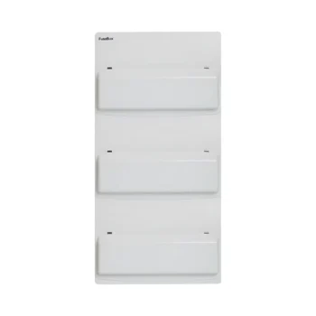 Fusebox F3054E 54 Module 3 Bank Empty Metal Enclosure with Neutral Cable and Busbar