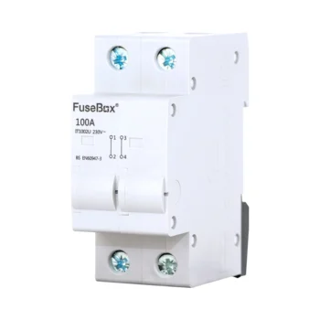 Fusebox IT1002U 100A 2 Pole Din Rail Connector