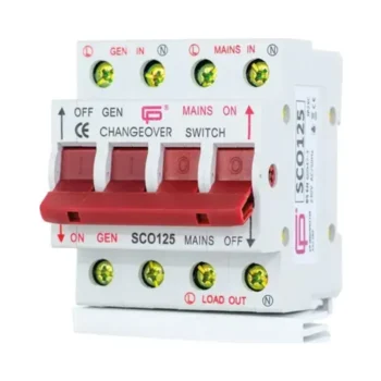 Fusebox SCO125SWB 125A Changeover Switch And Busbar
