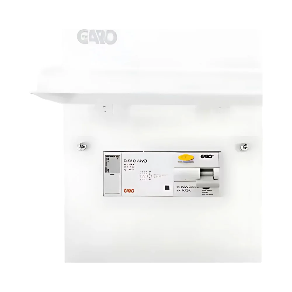 Garo G6EV40PME EV Consumer Unit with PEN Fault Detection and B40A Type A RCBO 1 Garo G6EV40PME EV Consumer Unit with 40A Type A RCBO and PEN Fault Detection – 18th Edition-Compliant Metal Enclosure