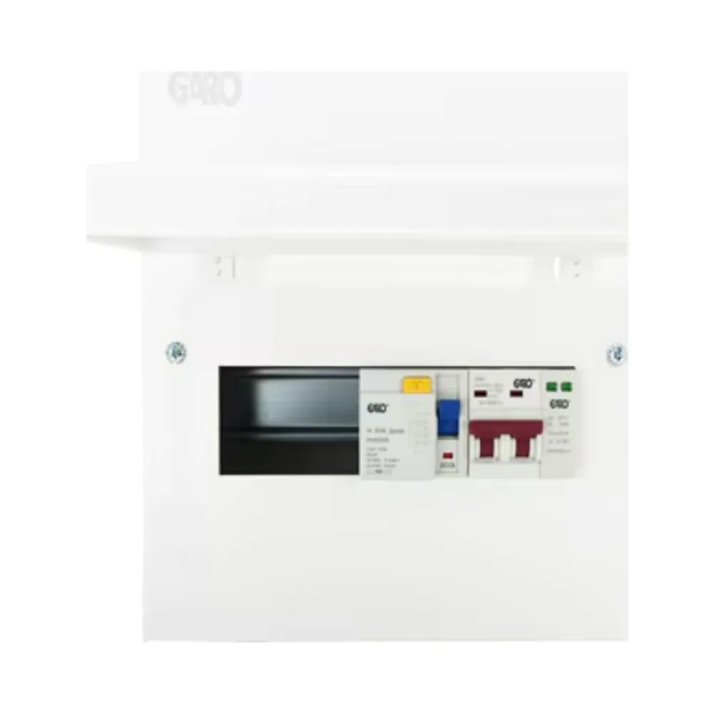 Garo GCS12HPB3 IP65 Plastic Consumer Unit for Heat Pumps with Type B RCD 1 Garo GCS12HPB3 IP65 Plastic Consumer Unit for Heat Pumps with Type B RCD