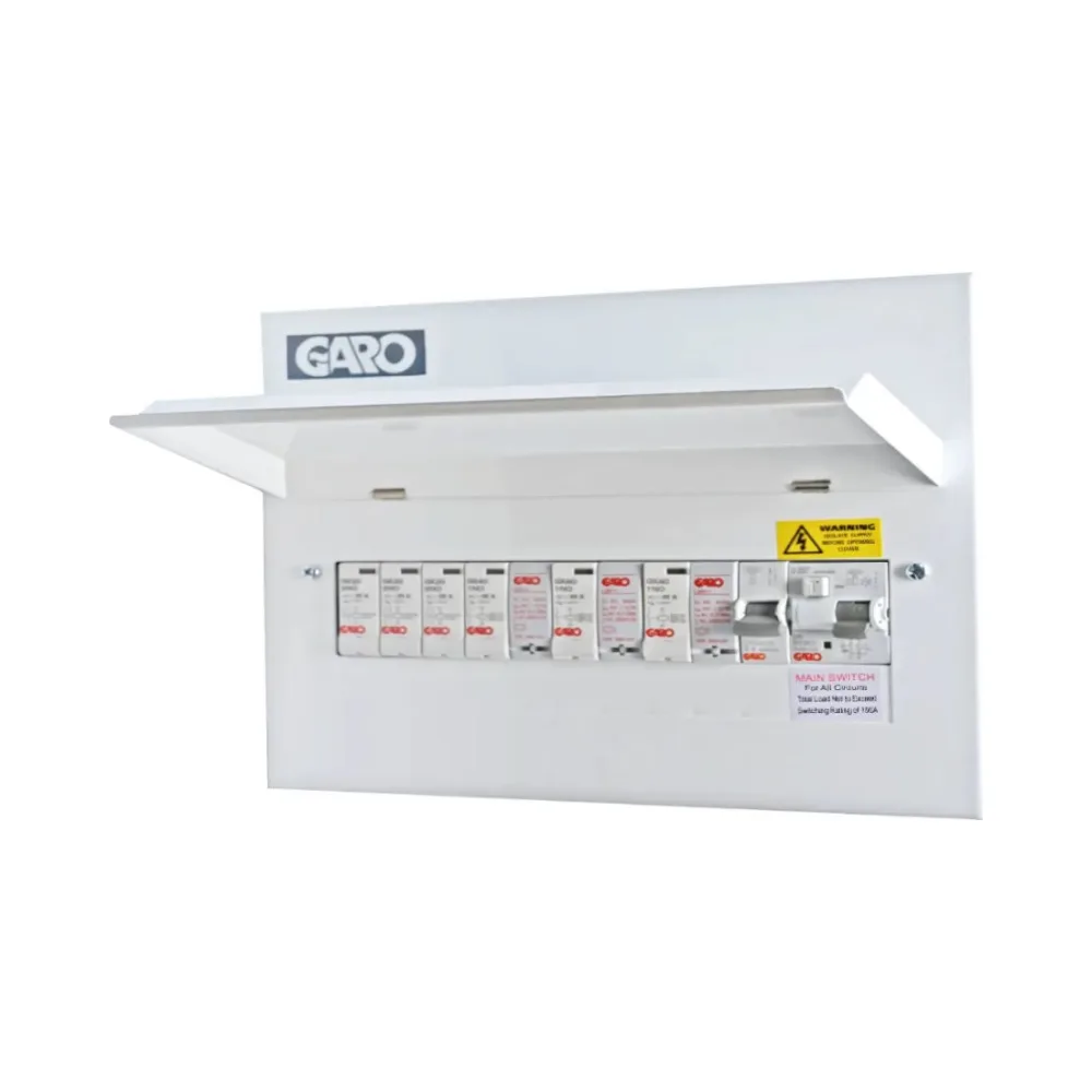 Garo GM14-3NPS – Metal 12 Module Non-Priority Electric Shower Board 1 Garo GM14-3NPS – Metal 14 Module Non-Priority Electric Shower Board