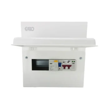 Garo GS10HPB3 Metal Consumer Unit for Heat Pumps with Type B RCCB
