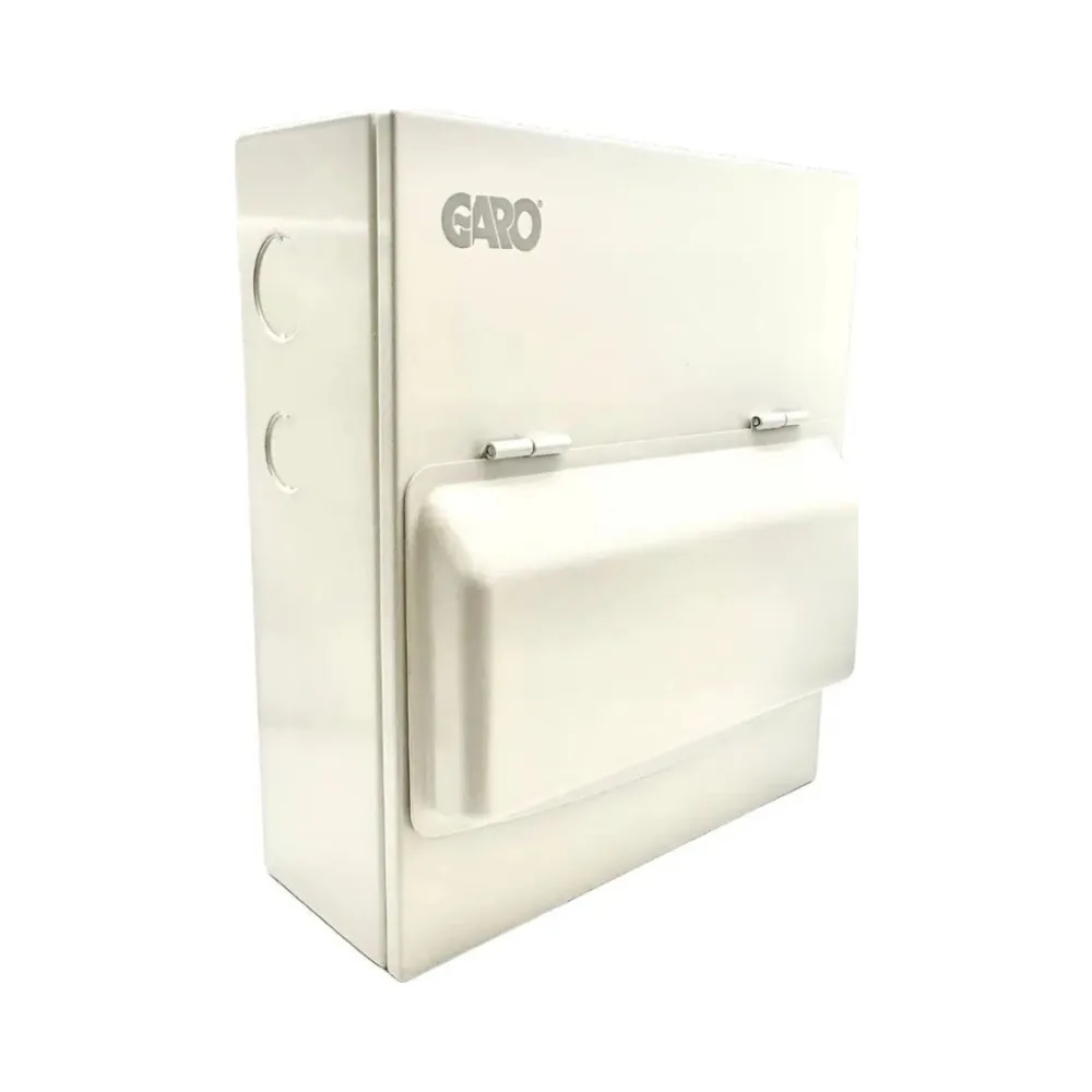 Garo GS8EV40CPME EV Consumer Unit with PEN Fault Detection | C40A RCBO Type A + SPD 3 Garo GS8EV40CPME EV Consumer Unit with PEN Fault Detection | C40A RCBO Type A + SPD 3