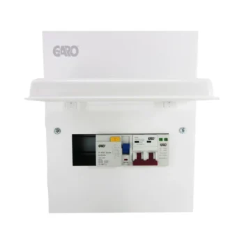 Garo GS8HPB1 Metal Consumer Unit for Heat Pumps with Type B RCD