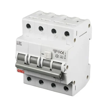 Garo RCBOGSC32 32A Type A 4 Pole 3 Phase RCBO