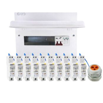 Garo 13 Way SPD Consumer Unit Kit Bi-Directional RCBOs
