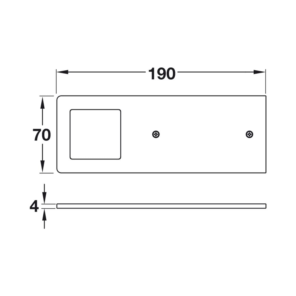 Hafele 833.04.130 | Polar Loox Compatible Downlight | 24V 5W | 3100K Warm White | Silver 5 HAFELE 83304130 Hafele Polar Loox Compatible Flat 24V LED Downlight 5W 3100K Warm White - Silver Anodised 5