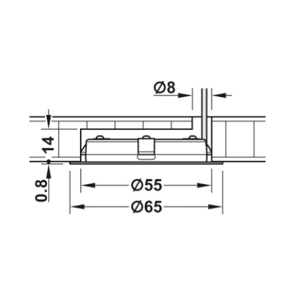 Hafele 833.72.611 | Loox5 LED 2047 12V Spot Light | IP20 | Silver Coloured | 4000K 3 Hafele 833.72.611 | Loox5 LED 2047 12V Spot Light | IP20 | Silver Coloured | 4000K