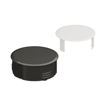 Hafele 83373822 Loox5 USB Inductive Charging Station Qi2 24V for Recess or Concealed Installation