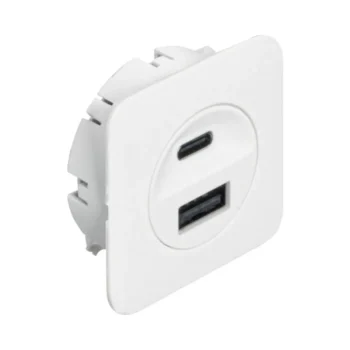 HAFELE Häfele 833.73.828 Loox5 12V USB Charging Station – White