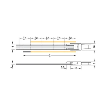 Hafele 83376511 Loox5 LED Flexible Strip Light 24V - Warm White 3000K - 5 Metres