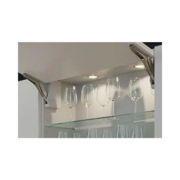 HAFELE 83388947 Hafele 83388947 Loox LED 3038 24V LED Downlight Set 3W 3000K Warm White Ø 65 mm - Stainless Steel 2