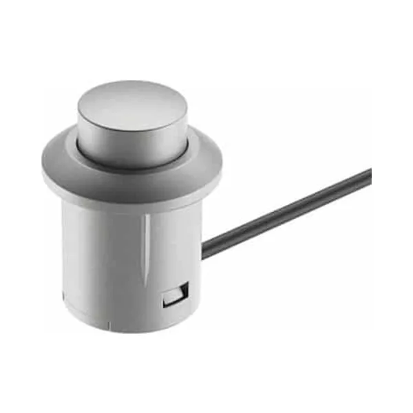 Hafele 833.89.107 | Loox LED Push Switch | 14mm | Grey 1 HAFELE 83389107 Hafele Loox LED Push Switch 14mm Grey 1