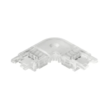 HAFELE 83389189 Hafele Corner Clip Connector for 10 mm Loox5 LED RGB Strip Lights - 3.5A 26x26 mm 1