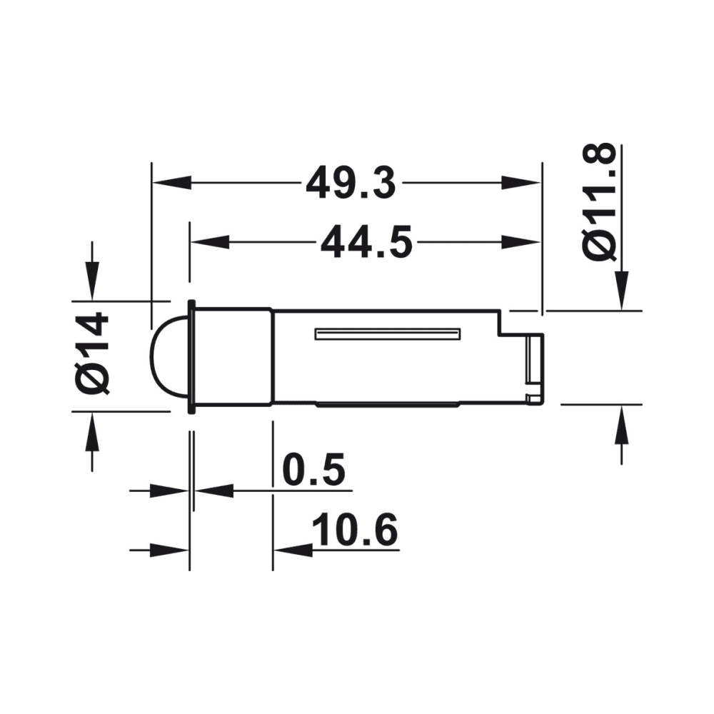 Hafele 833.89.333 | Loox Motion Detector | Adjustable Modular | For 12V & 24V 3 Hafele 833.89.333 | Loox Motion Detector | Adjustable Modular | For 12V & 24V