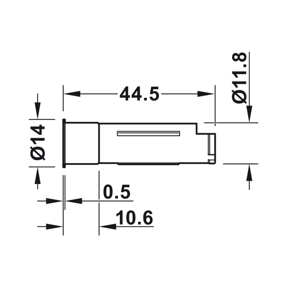 Hafele 833.89.334 | Loox Sensor Switch | Adjustable Modular | For 12V & 24V 3 Hafele 833.89.334 | Loox Sensor Switch | Adjustable Modular | For 12V & 24V
