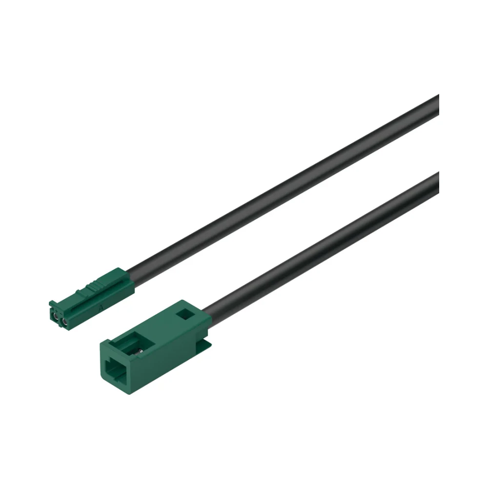 Hafele 833.95.717 | Loox | 24V LED Extension Lead | For Single Colour Lights | 5A | 2000mm 1 HAFELE 83395717 Hafele 83395717 LED Extension Lead for Loox 24V Monochromatic Lights and Drivers - 5A 18 AWG 2000 mm 1