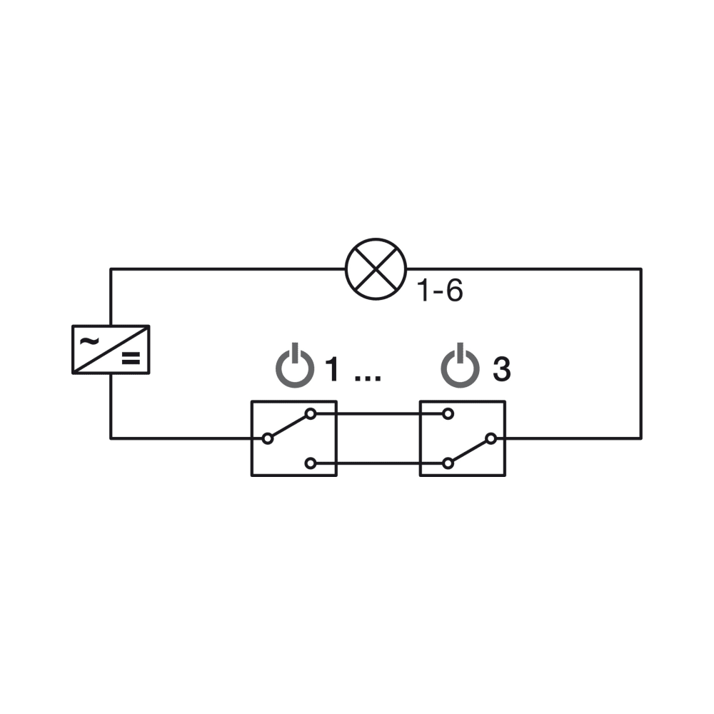 Hafele 833.95.829 | Loox5 | 6-Way Switching Distributor | For 12V & 24V Systems | 24V 120W 5 HAFELE 83395829 Hafele Loox5 6-Way Distributor with Switching Function for use with Loox5 12V and 24V Drivers and Lights - 24V 120W 5