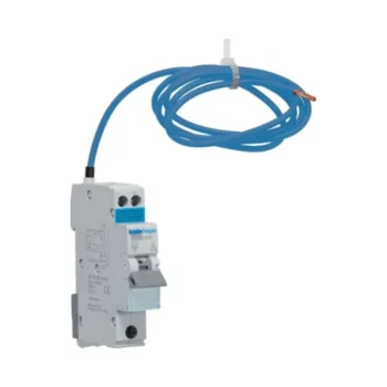 Hager ADC910R Hager 30mA Type A 10A 6kA C Curve 1M 1P+N Bi-Directional RCBO