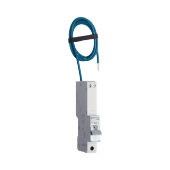 Hager ARL910U RCBO – 10A, 6kA rated, B curve with arc fault and residual current protection in a compact 1-module format.
