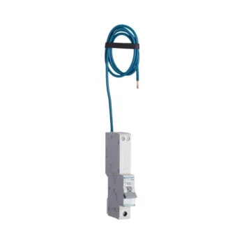Hager ARL966U 16A AFDD RCBO – single-module device with Curve C trip and Bluetooth diagnostics for advanced circuit protection.