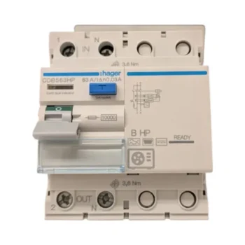 Hager CDB525HP 30mA 25A RCCB 1P+N Type B HP for Heat Pumps